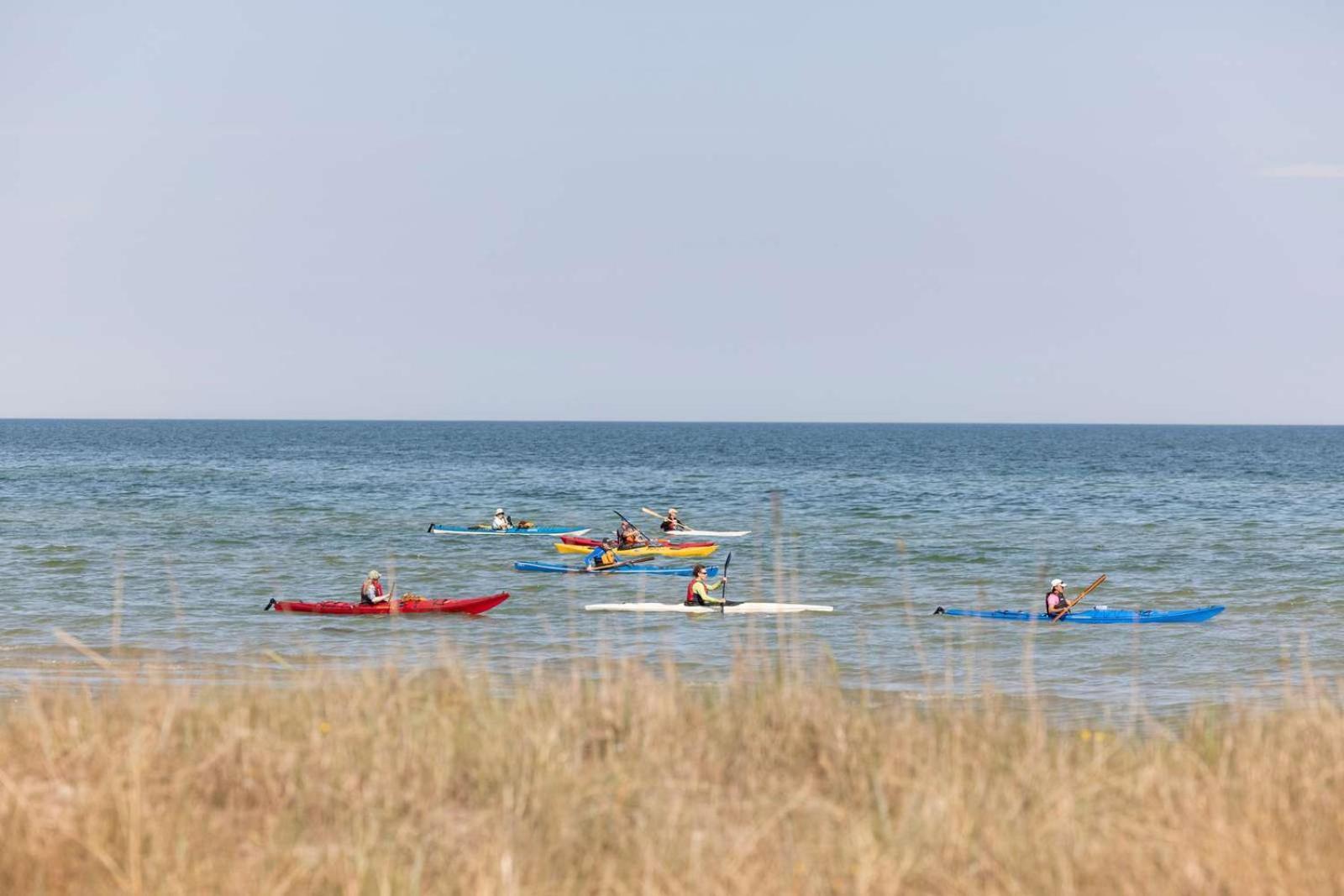 Svalereden Strand Camping Cottages Sæby المظهر الخارجي الصورة