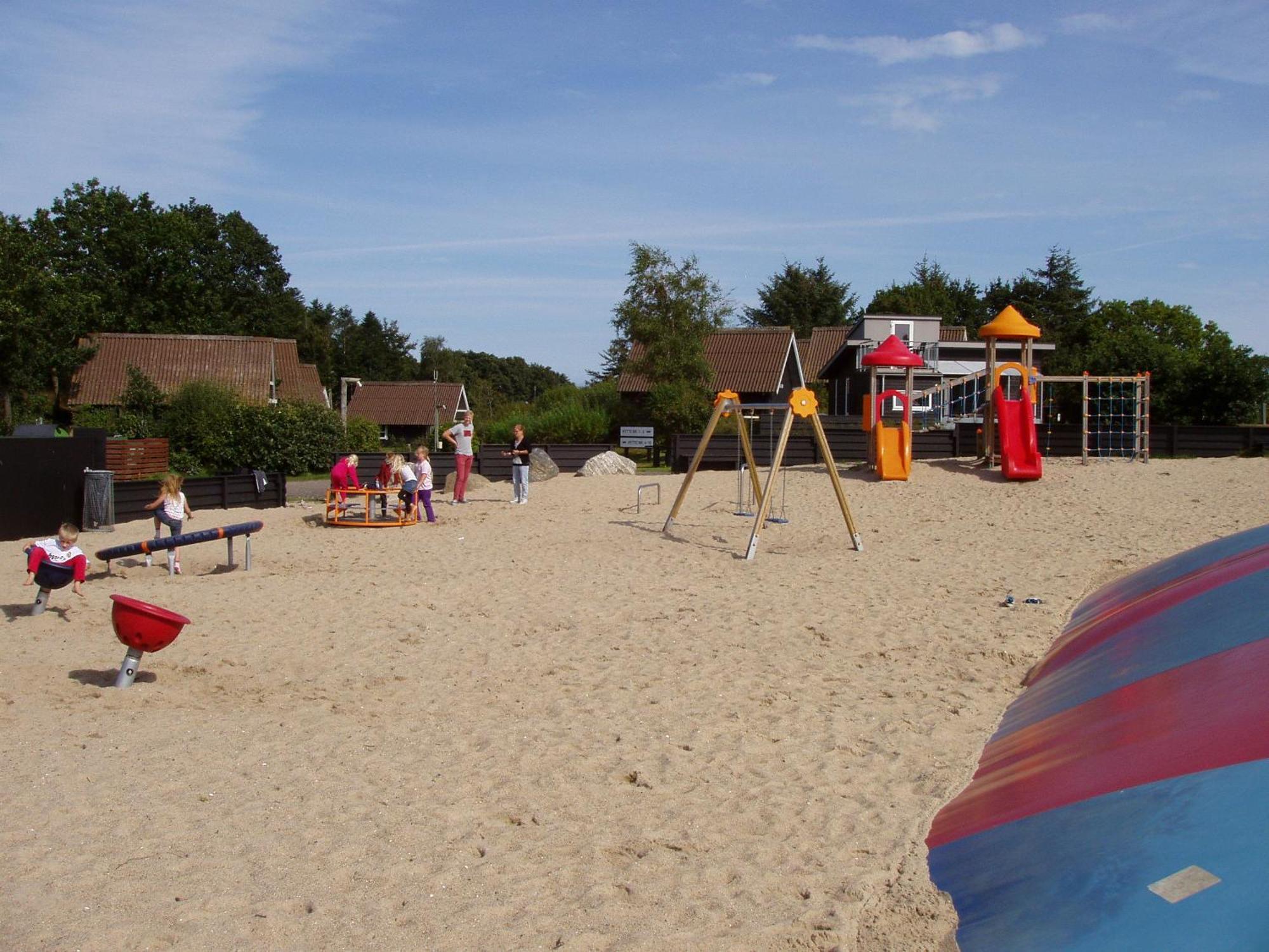 Svalereden Strand Camping Cottages Sæby المظهر الخارجي الصورة