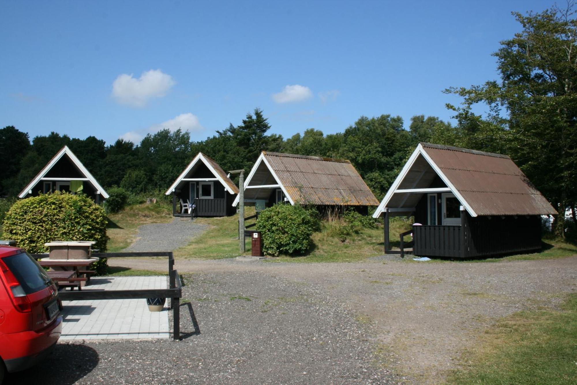 Svalereden Strand Camping Cottages Sæby المظهر الخارجي الصورة