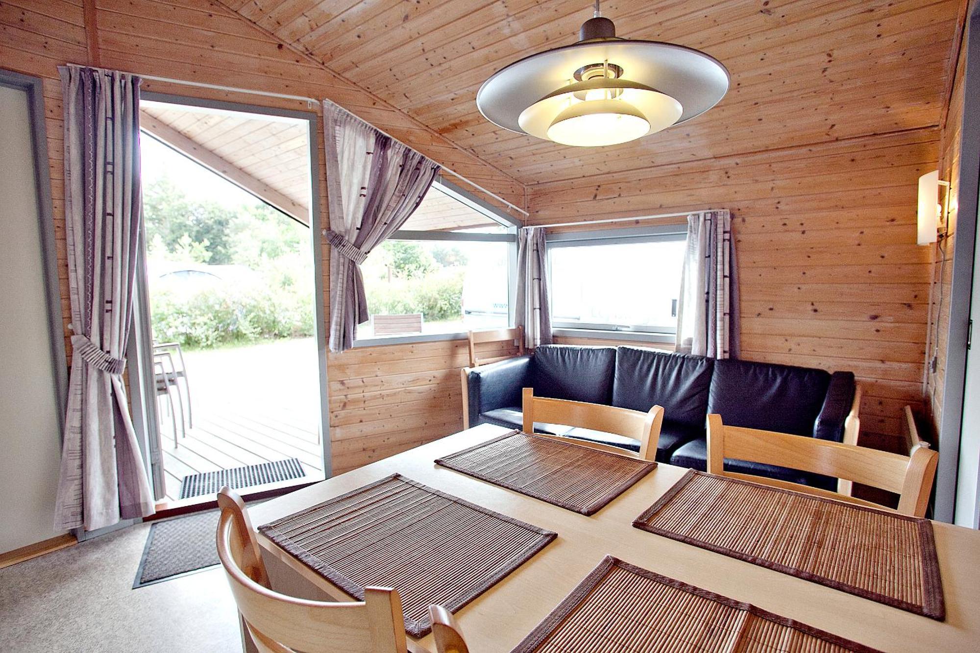 Svalereden Strand Camping Cottages Sæby المظهر الخارجي الصورة